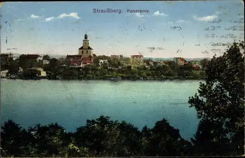 Ak Strausberg in der Mark, Panorama