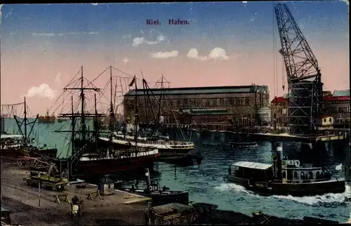 Ak Kiel, Hafen