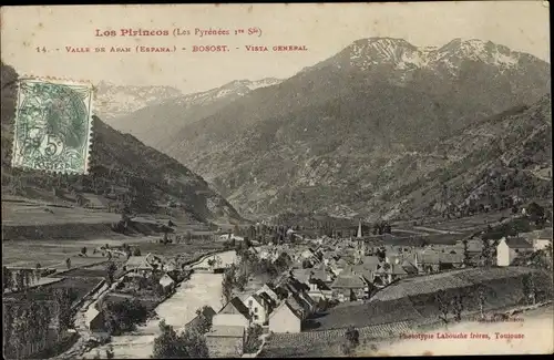 Ak Bossòst Bosost Katalonien, Pyrenäen, Valle de Aran