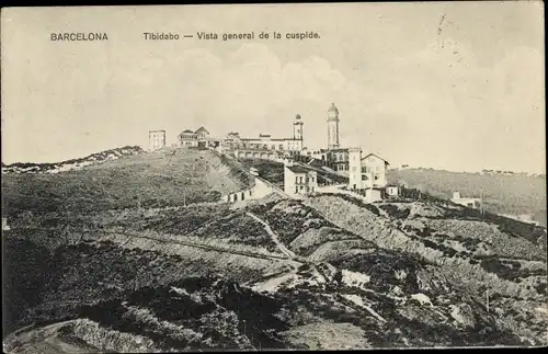 Ak Barcelona Katalonien Spanien, Tibidabo