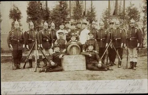 Foto Ak Deutsche Soldaten in Uniformen, Infanterie-Regiment 169