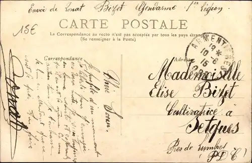 Ak Armentières Nord, Rue de Lille