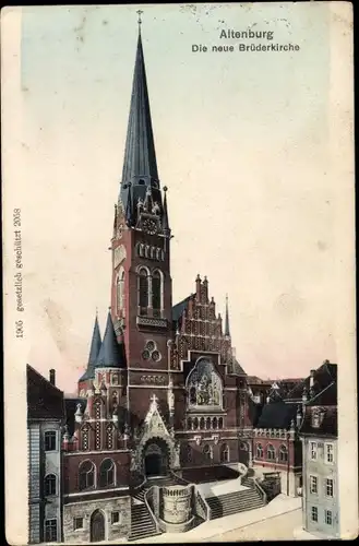 Ak Altenburg in Thüringen, Die neue Brüderkirche