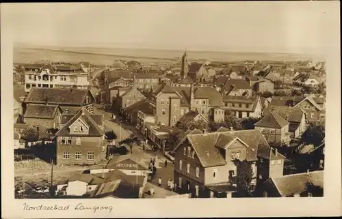 Ak Nordseebad Langeoog Ostfriesland, Panorama, Apotheke