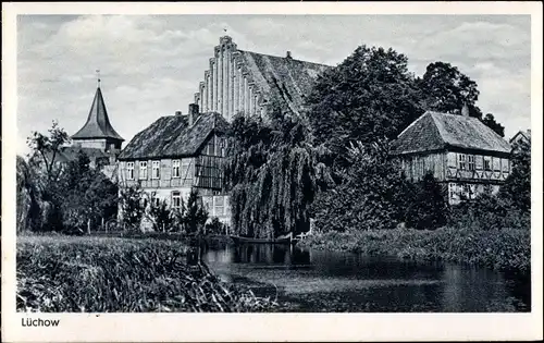 Ak Lüchow im Wendland, Ortsansicht