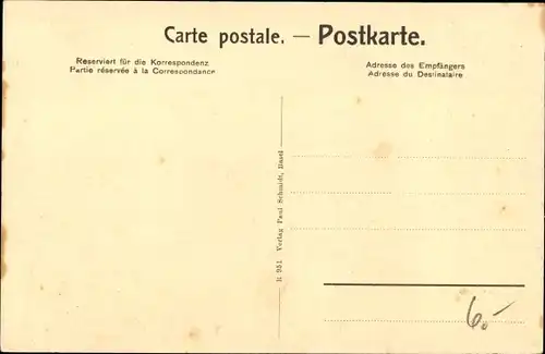 Ak Rheineck Kanton Sankt Gallen, Panorama