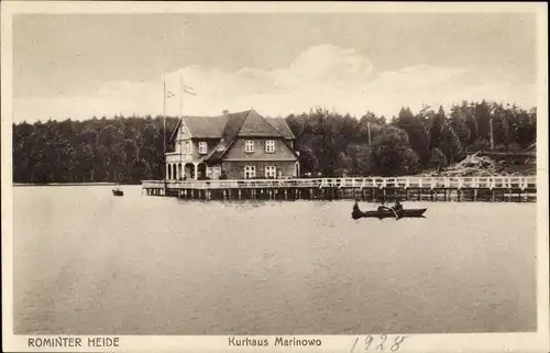 Ak Krasnolessje Rominten Ostpreußen, Kurhaus Marinowo, Rominter Heide