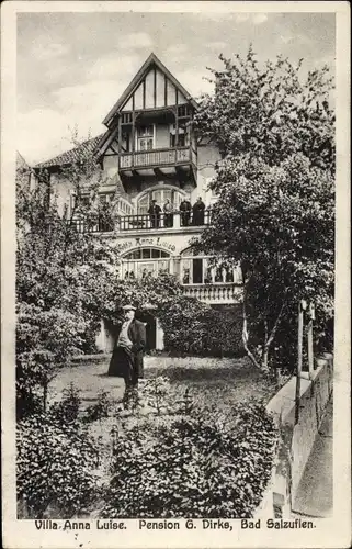 Ak Bad Salzuflen in Lippe, Villa Anna Luise, Pension G. Dirks