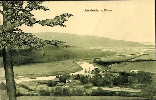 Ak Bursfelde Hann. Münden in Niedersachsen, Gesamtansicht