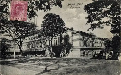 Ak Colombo Ceylon Sri Lanka, Bristol Hotel