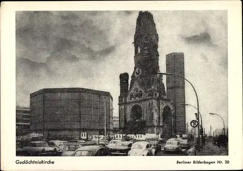 Ak Berlin, Gedächtniskirche, Spandauer Volksblatt