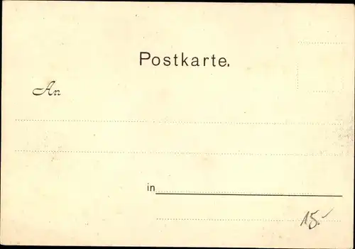 Ak Wolfenbüttel in Niedersachsen, Unwetter am 23 Juli 1899