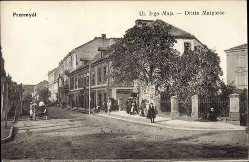 Ak Przemyśl Polen, Dritte Maigasse