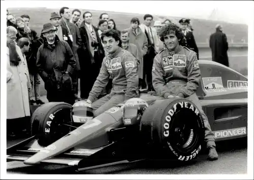 Foto Rennauto, Formel 1 ?, Rennfahrer