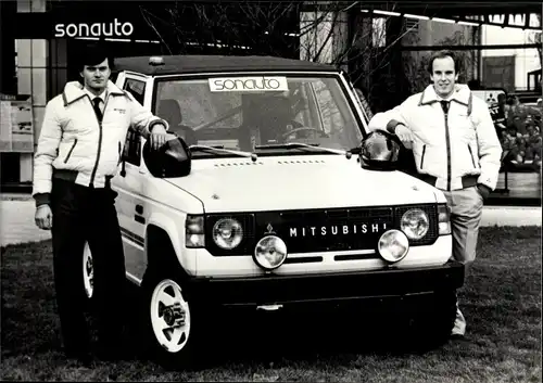 Foto Auto, Mitsubishi, Sonauto, Fahrer