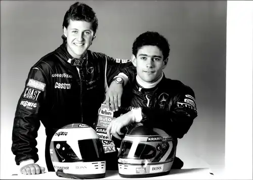 Foto Mercedes Benz Motorsport Gruppe C, Michael Schumacher, Karl Wendlinger, Team Sauber Mercedes