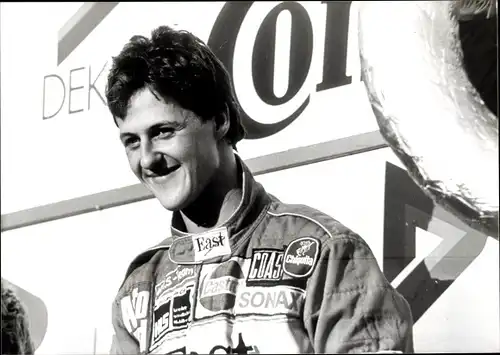 Foto Michael Schumacher, Deutscher Meister Formel 3 1990