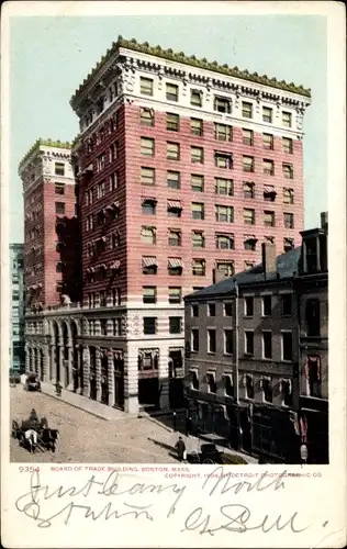 Ak Boston Massachusetts USA, Board of Trade Building