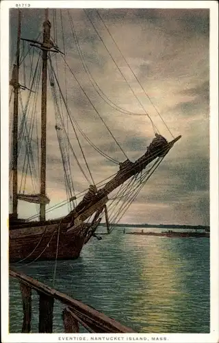 Ak Nantucket Massachusetts USA, Abend
