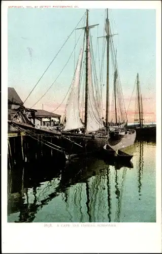 Ak Rockport Massachusetts USA, Cape Ann Fishing Schooner