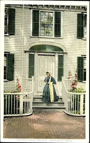 Ak Nantucket Massachusetts USA, Main Street, The Macy Door