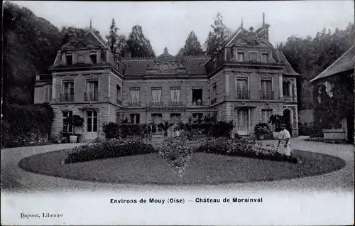 Ak Mouy Oise, Schloss Morainval