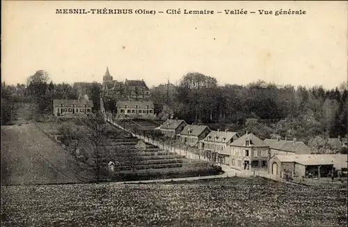 Ak Mesnil Théribus Oise, Cité Lemaire