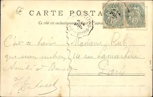 Ak Marolles Oise, Vue prise du Pont