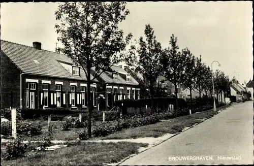 Ak Brouwershaven Zeeland, Nieuwstad