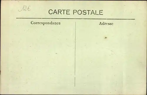 Ak La Houssoye Oise, Straße von Gisors nach Beauvais