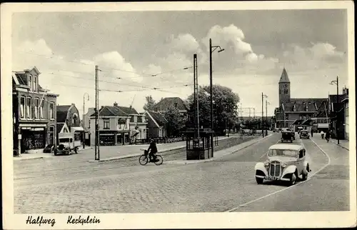 Ak Halfweg Haarlemmermeer Nordholland, Kerkplein