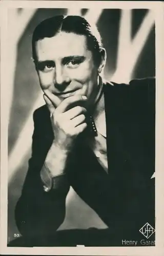 Ak Schauspieler und Sänger Henry Garat, Portrait