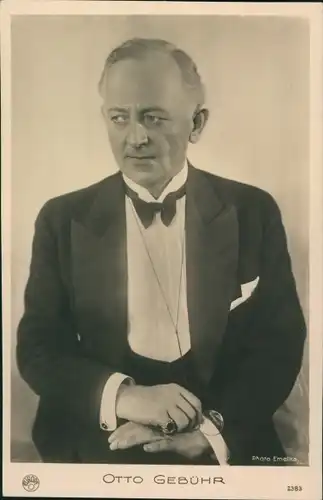 Ak Schauspieler Otto Gebühr, Portrait