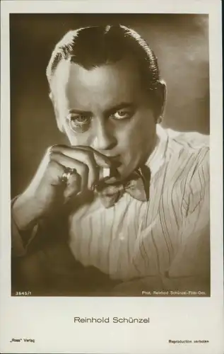 Ak Schauspieler Reinhold Schünzel, Portrait