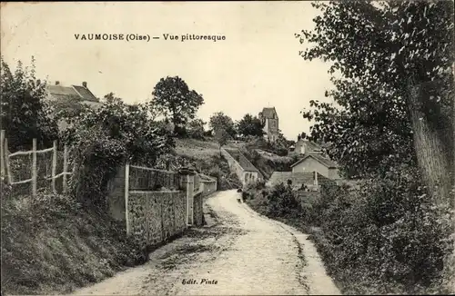 Ak Vaumoise Oise, vue pittoresque