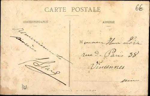 Ak Vaumoise Oise, Carrefour Philippe