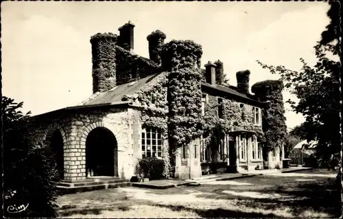 Ak Verberie Oise, Chateau de Cappy, Camps et Colonie de Vacances