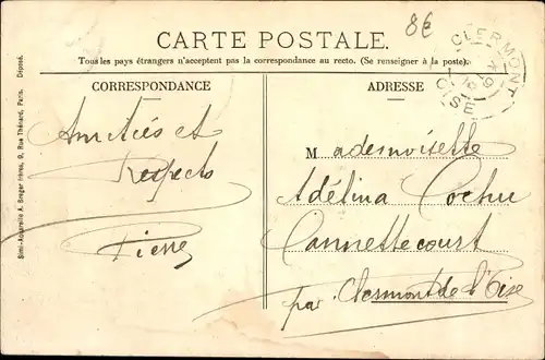 Ak Verberie Oise, Chateau du Soupizot