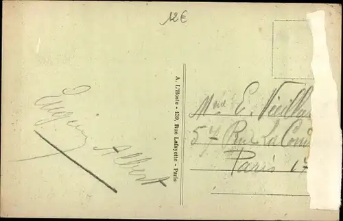 Ak Verberie Oise, La Cavee Mahon