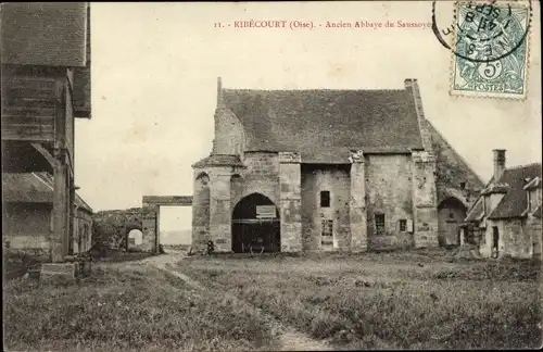 Ak Ribécourt Dreslincourt Oise, Ancien Abbaye du Saussoyen