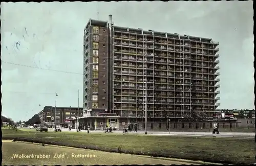 Ak Rotterdam Südholland Niederlande, Wolkenkratzer Süd