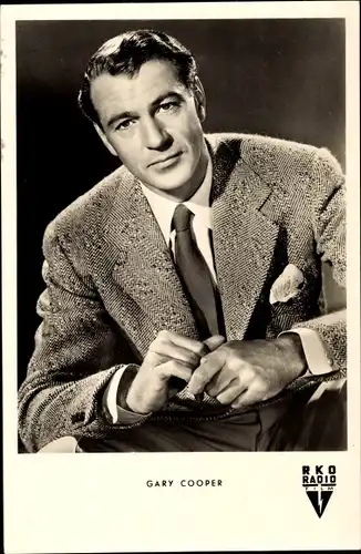 Ak Schauspieler Richard Conte, Portrait