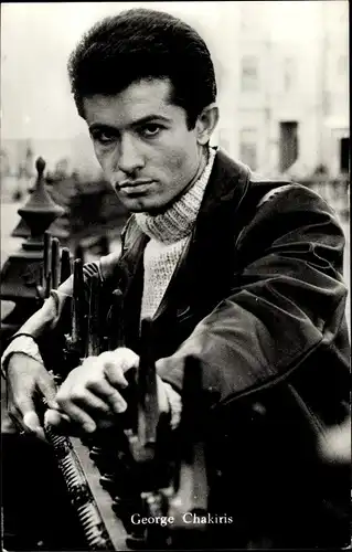 Ak Schauspieler George Chakiris, Portrait, West Side Story