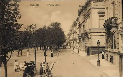 Ak Brüssel Brüssel, Avenue Louise