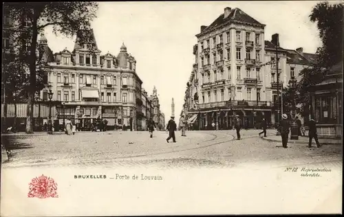 Ak Bruxelles Brüssel, Porte de Louvain