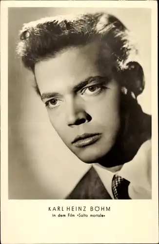 Ak Schauspieler Karlheinz Böhm, Portrait, Salto Mortale