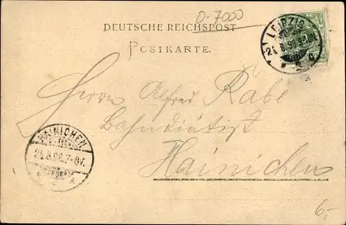 Ak Leipzig in Sachsen, Neues Theater, Straßenbahn, Kutsche