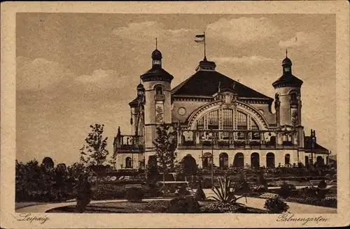 Ak Leipzig in Sachsen, Palmengarten