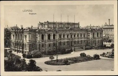 Ak Leipzig in Sachsen, Museum