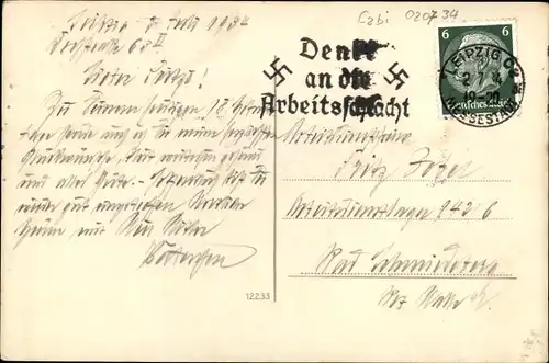 Ak Leipzig in Sachsen, Augustusplatz, Hauptpost